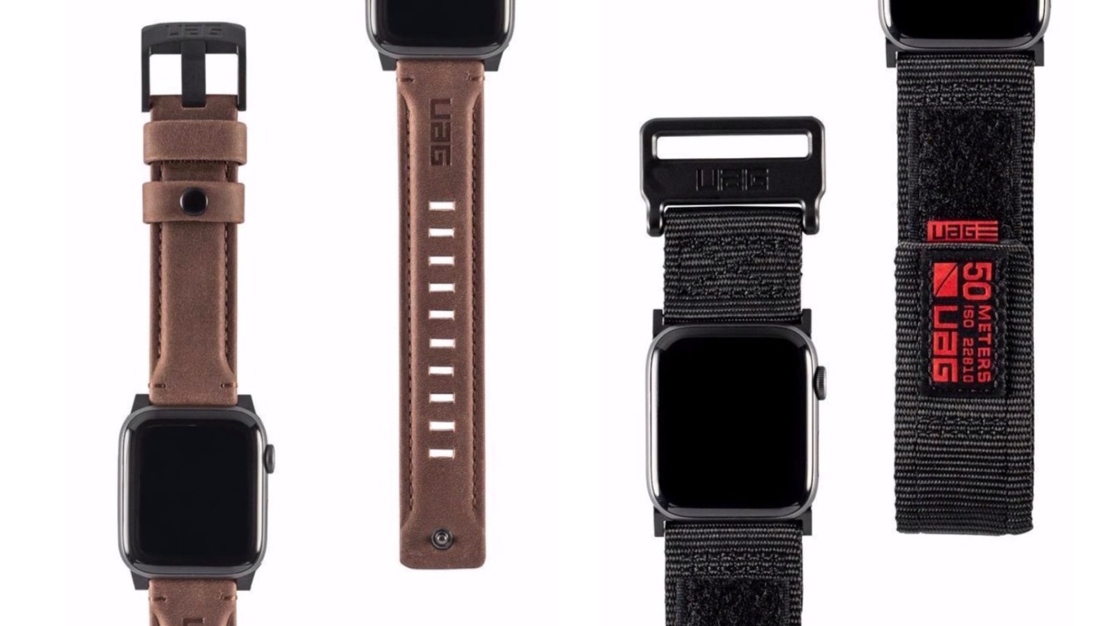 Rugged Apple Watch straps