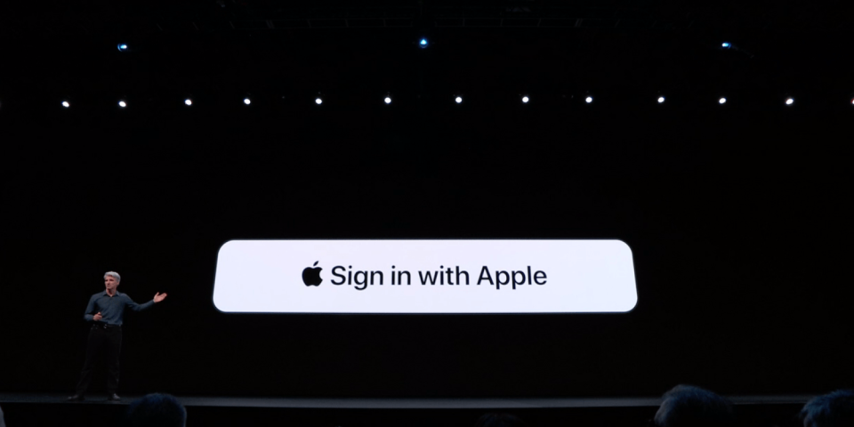 WWDC IT features sign in with apple