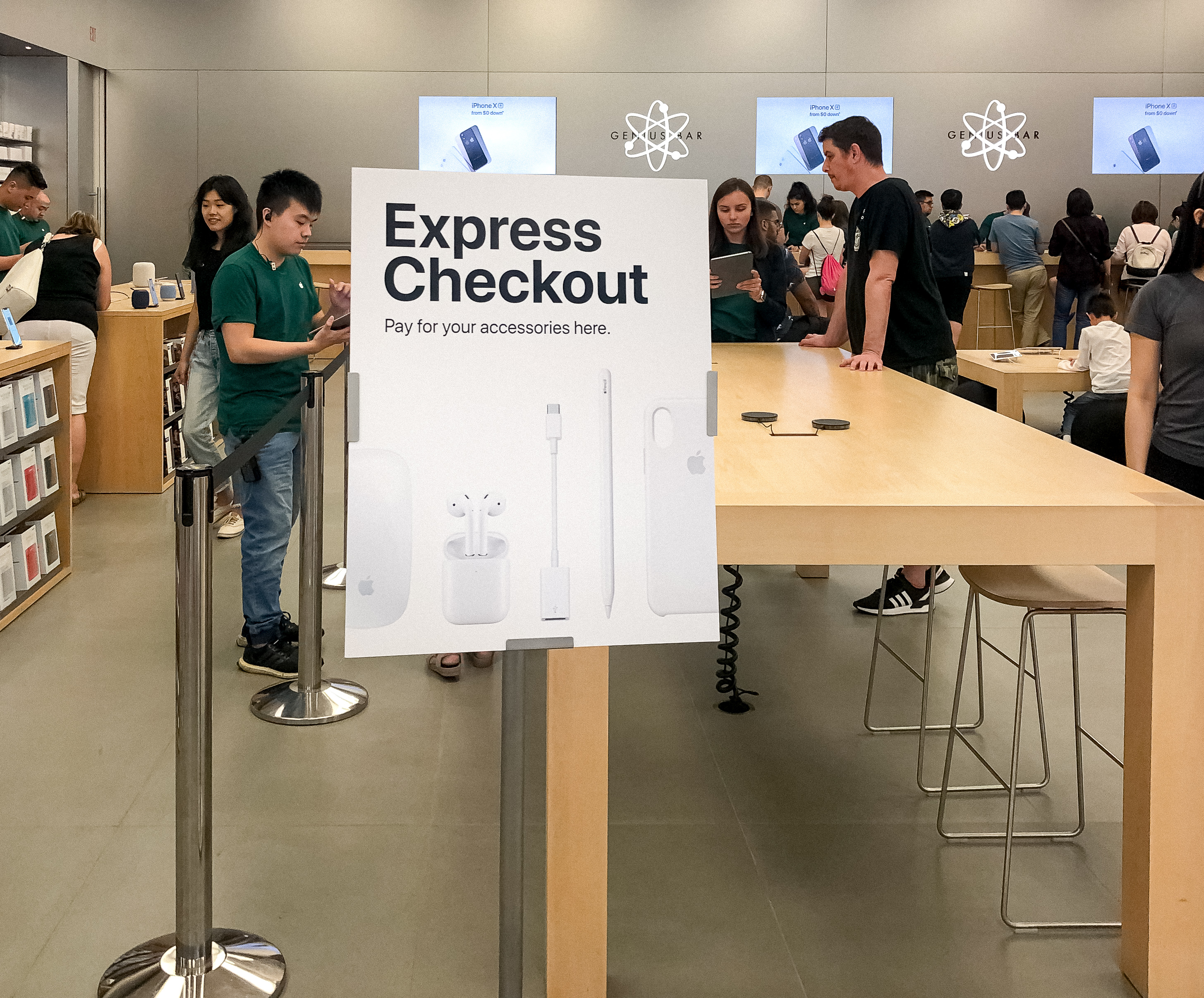 Apple Store Express Checkout