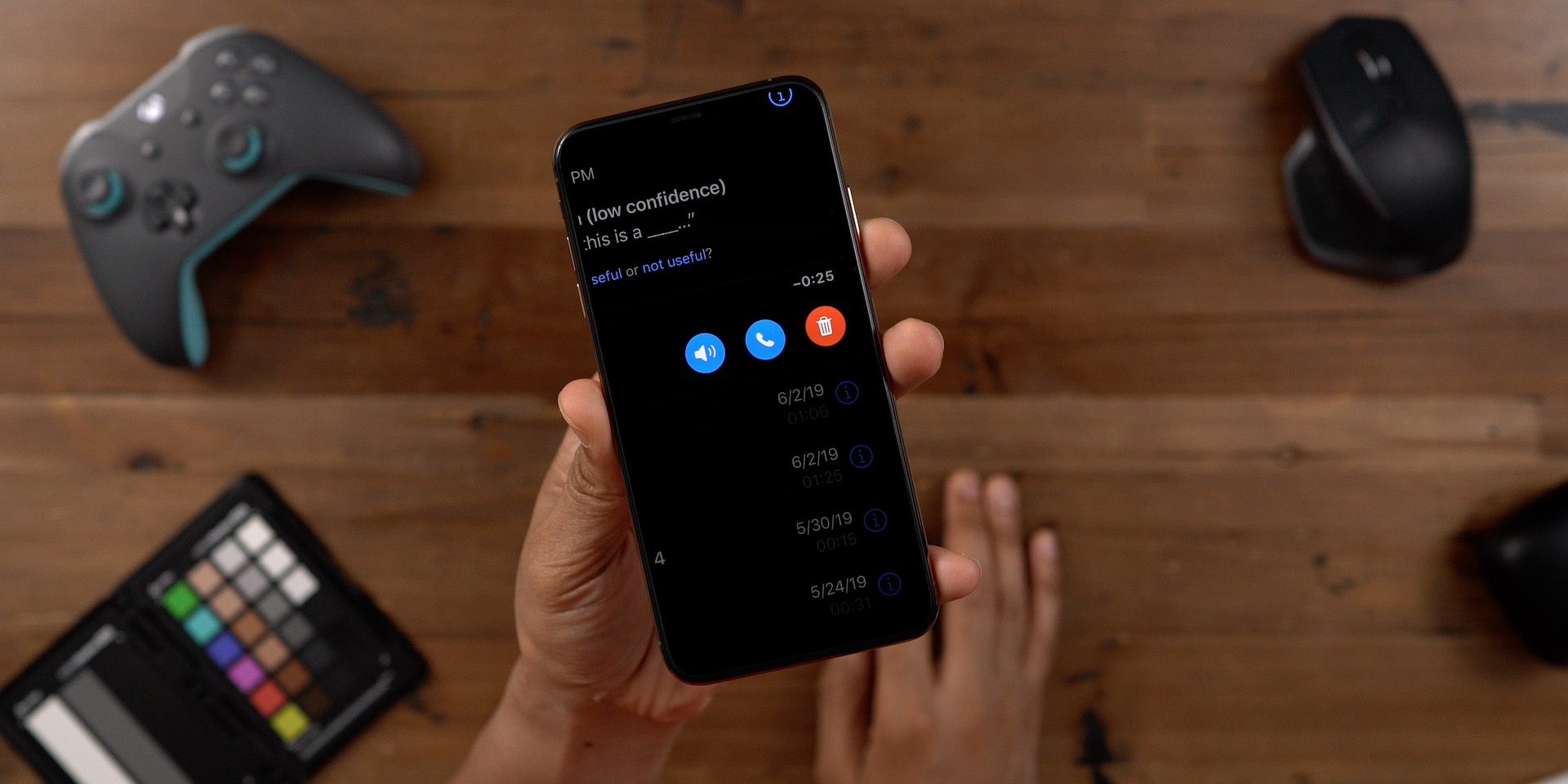 Larger voicemail buttons iOS 13 beta 2