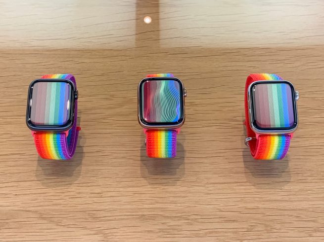 Apple Watch pride band
