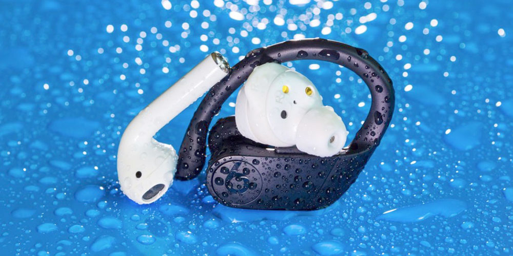 No such thing as waterproof earbuds, but AirPods did well