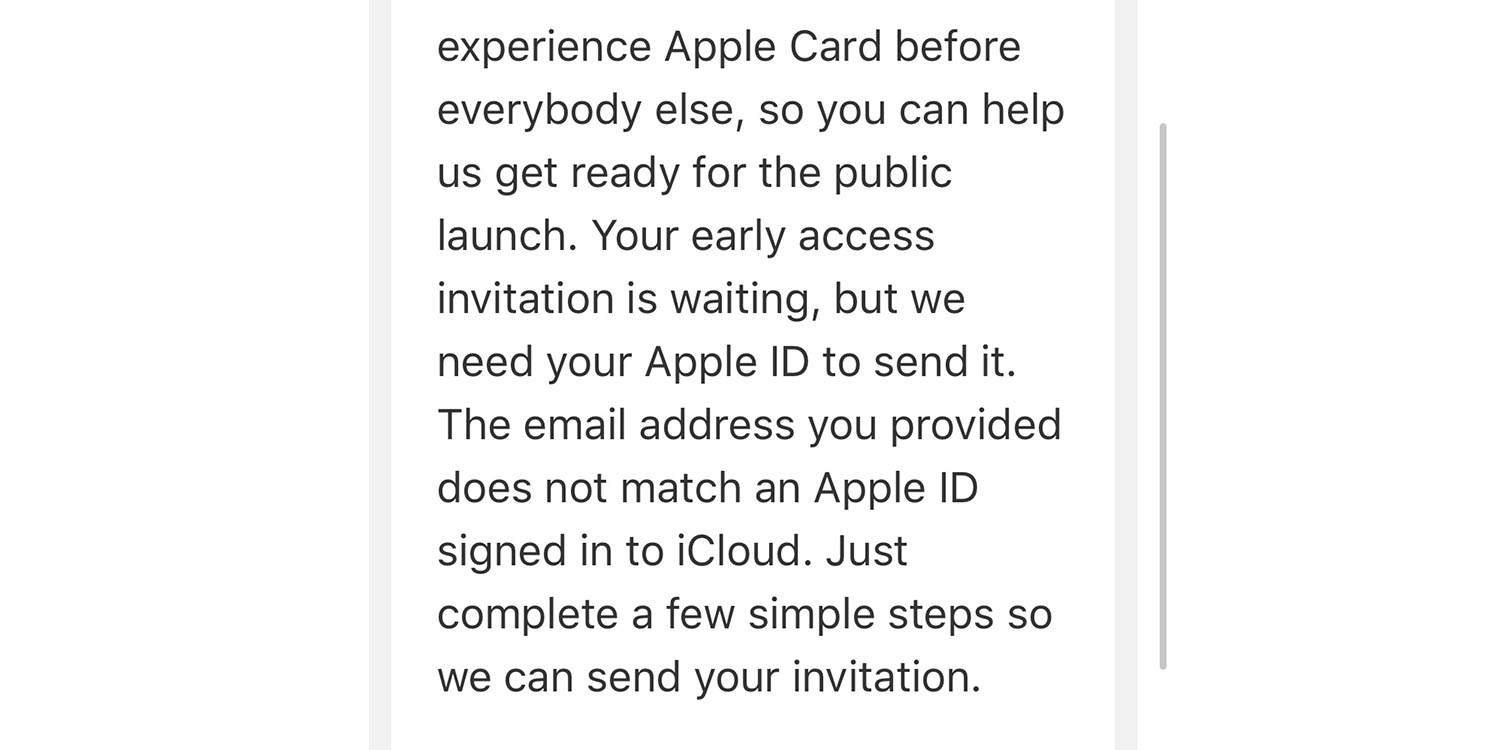 Apple email asking for your Apple ID