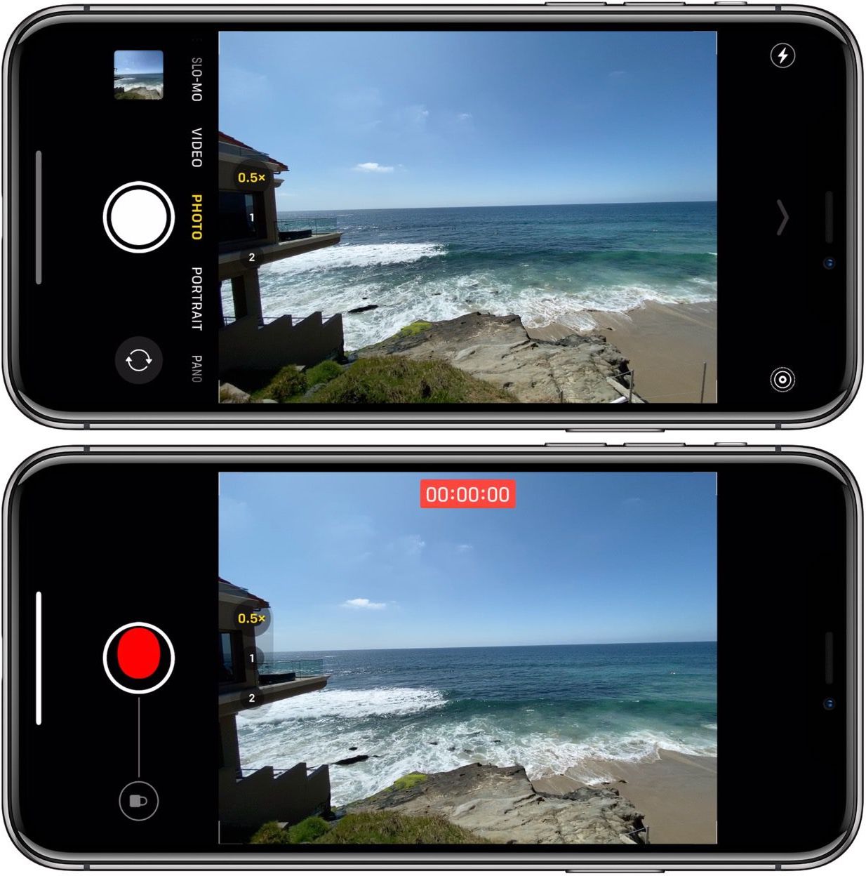 How to use burst mode iPhone 11 camera walkthrough 4