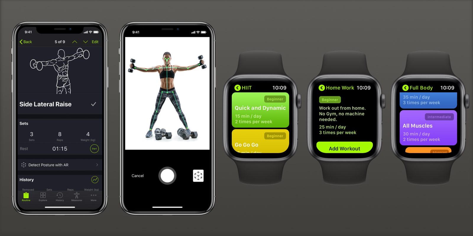 SmartGym iOS Apple Watch update