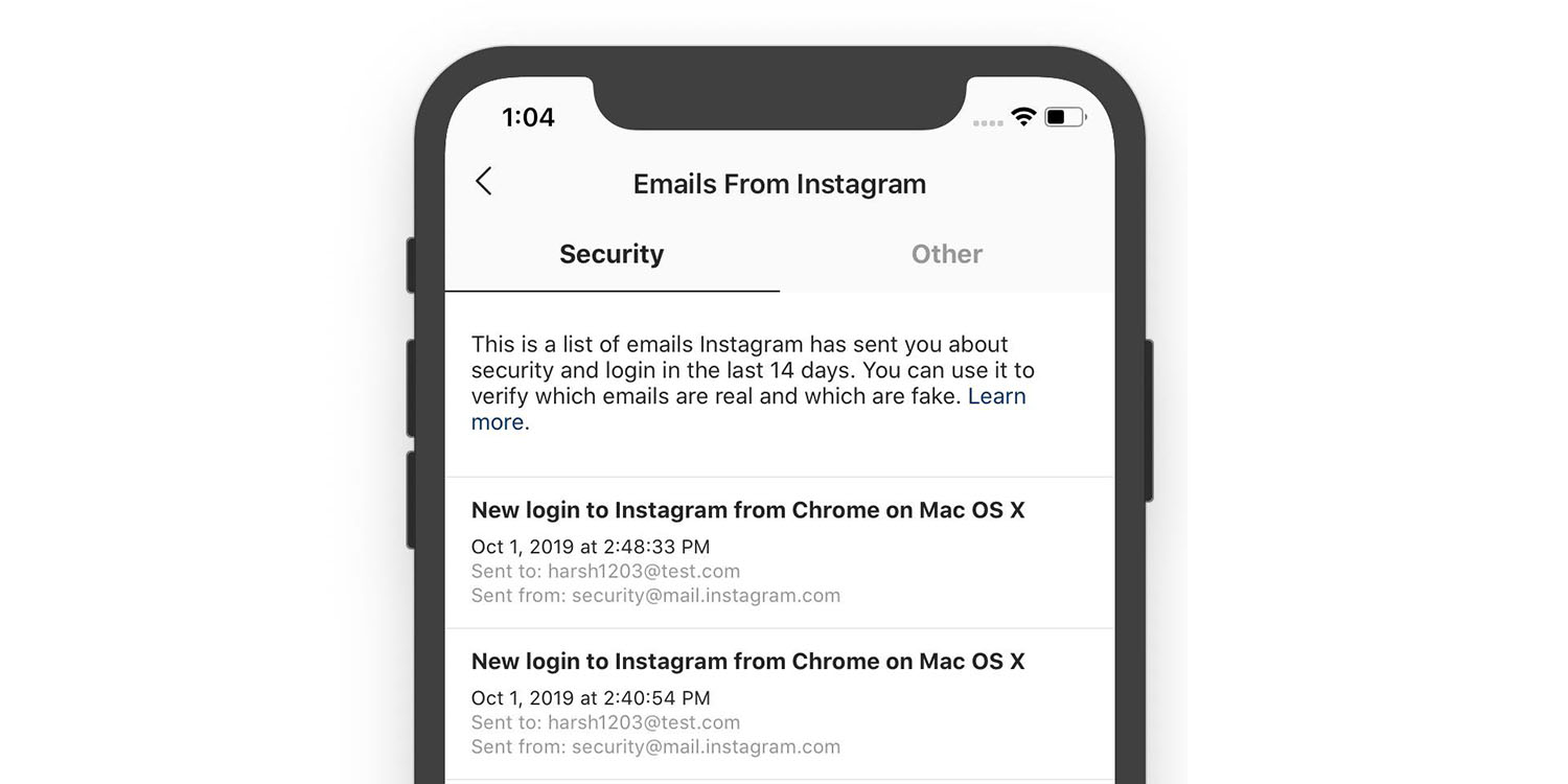Instagram helps users identify phishing scams