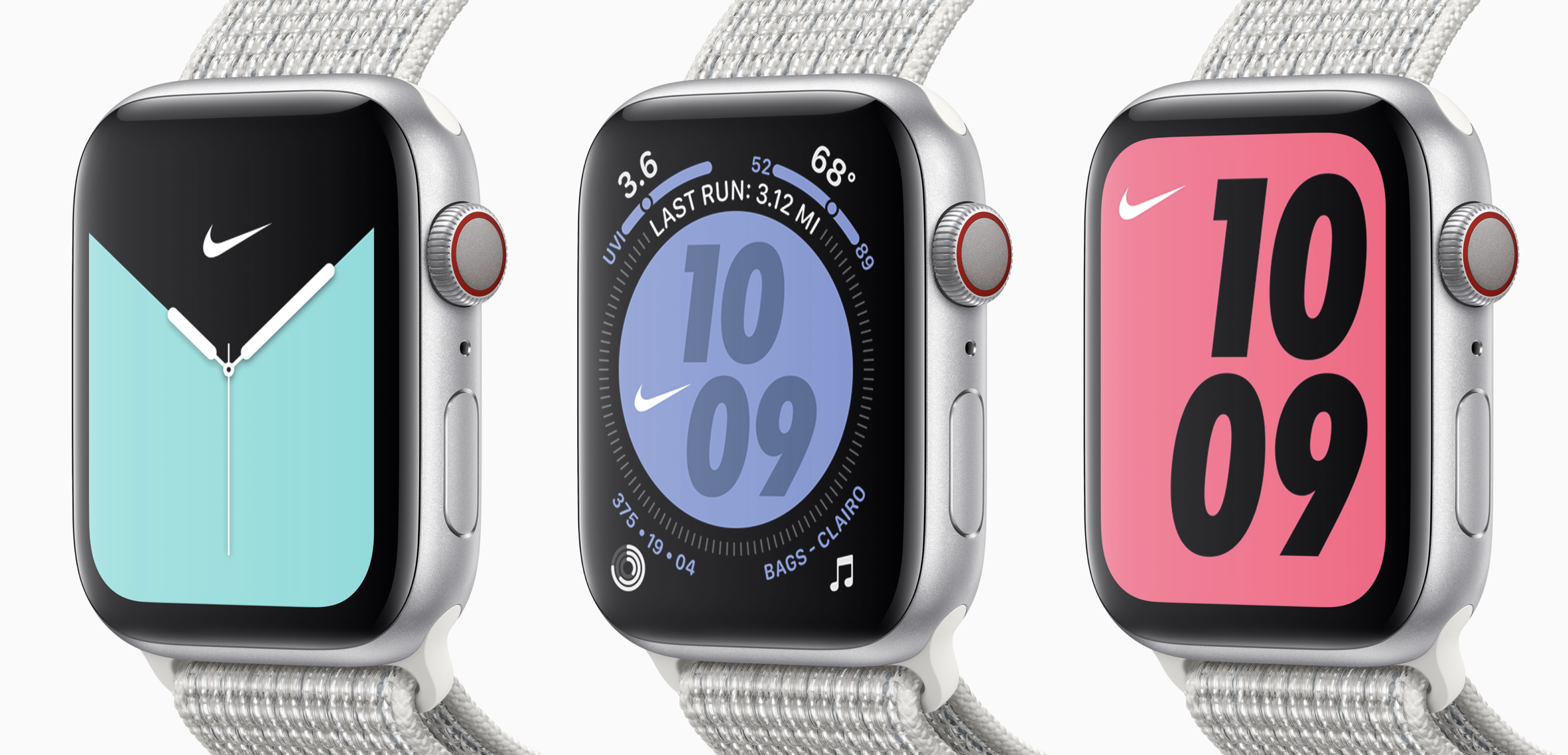Apple Watch Nike+ watch faces