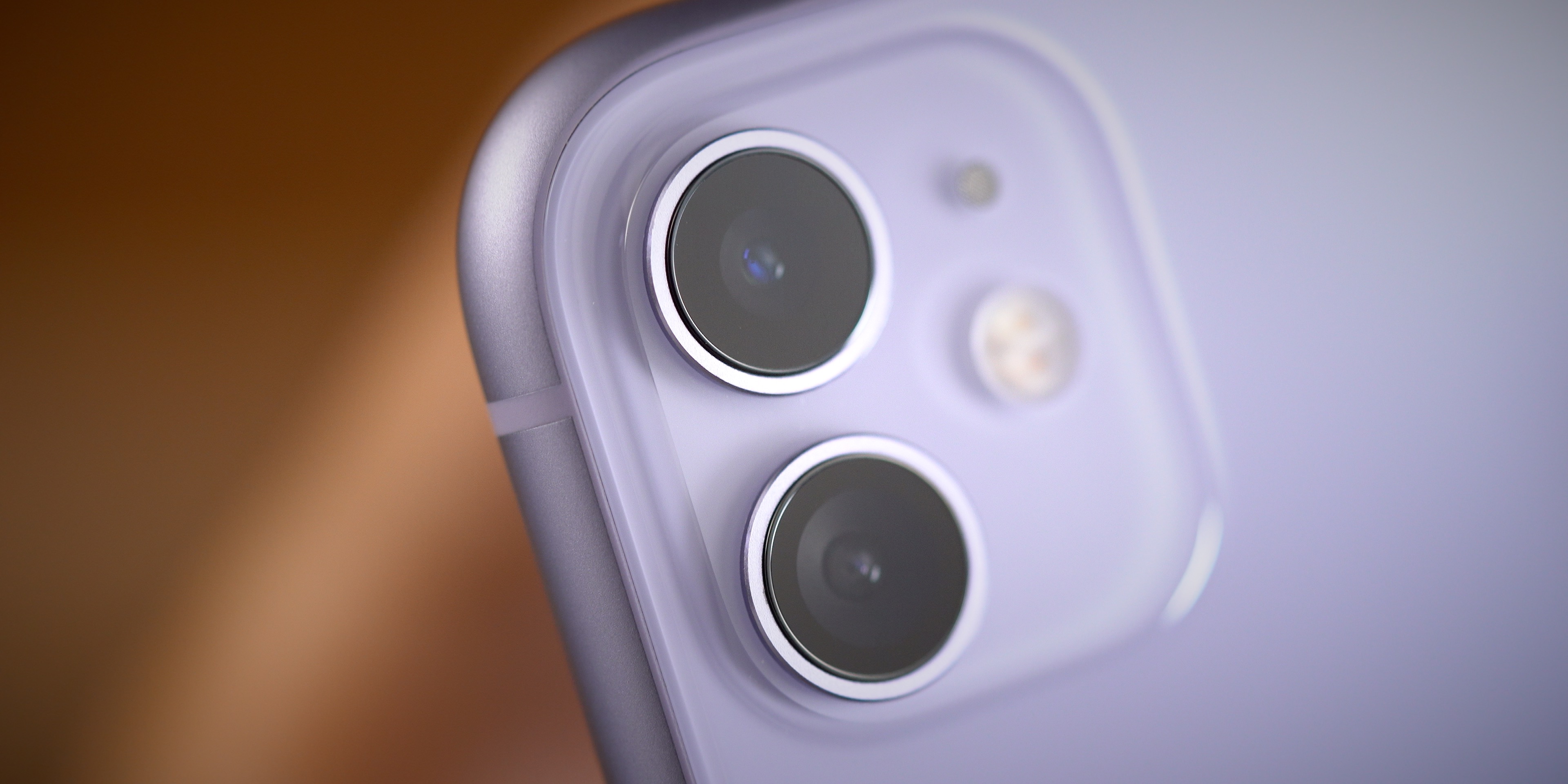 iPhone 11 dual camera up close