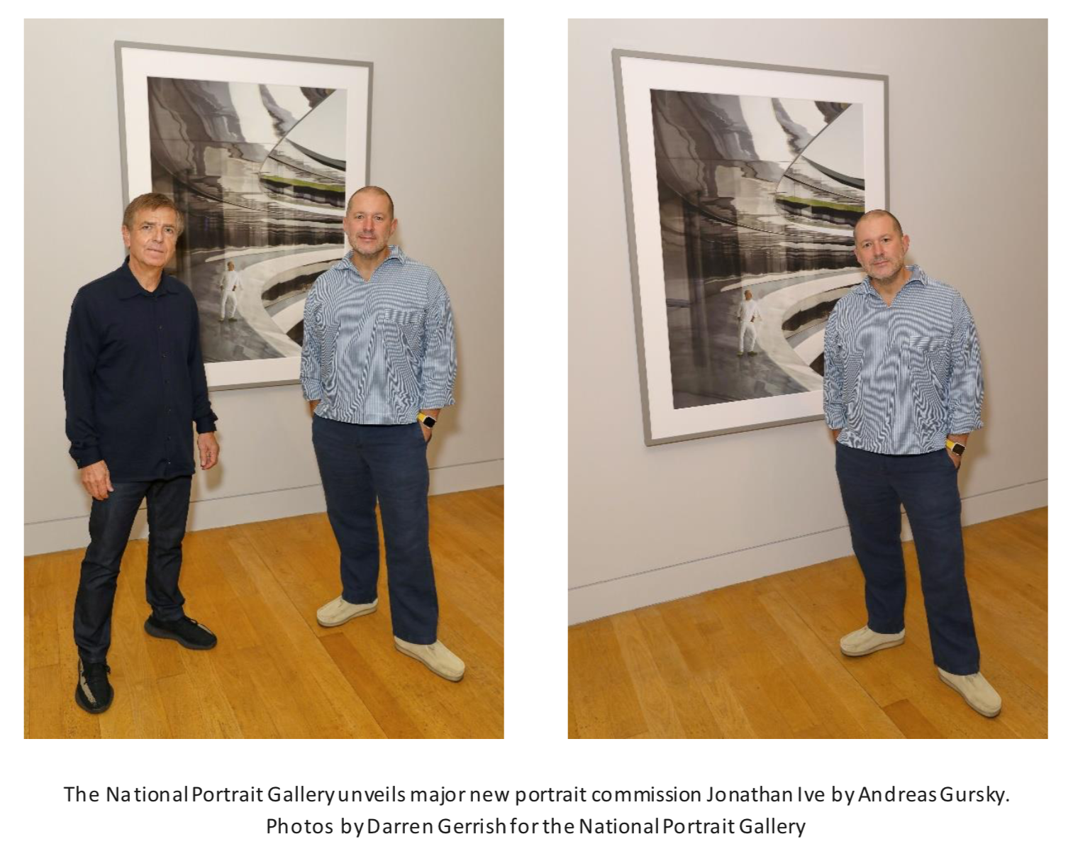 Jony Ive portrait with Andreas Gursky