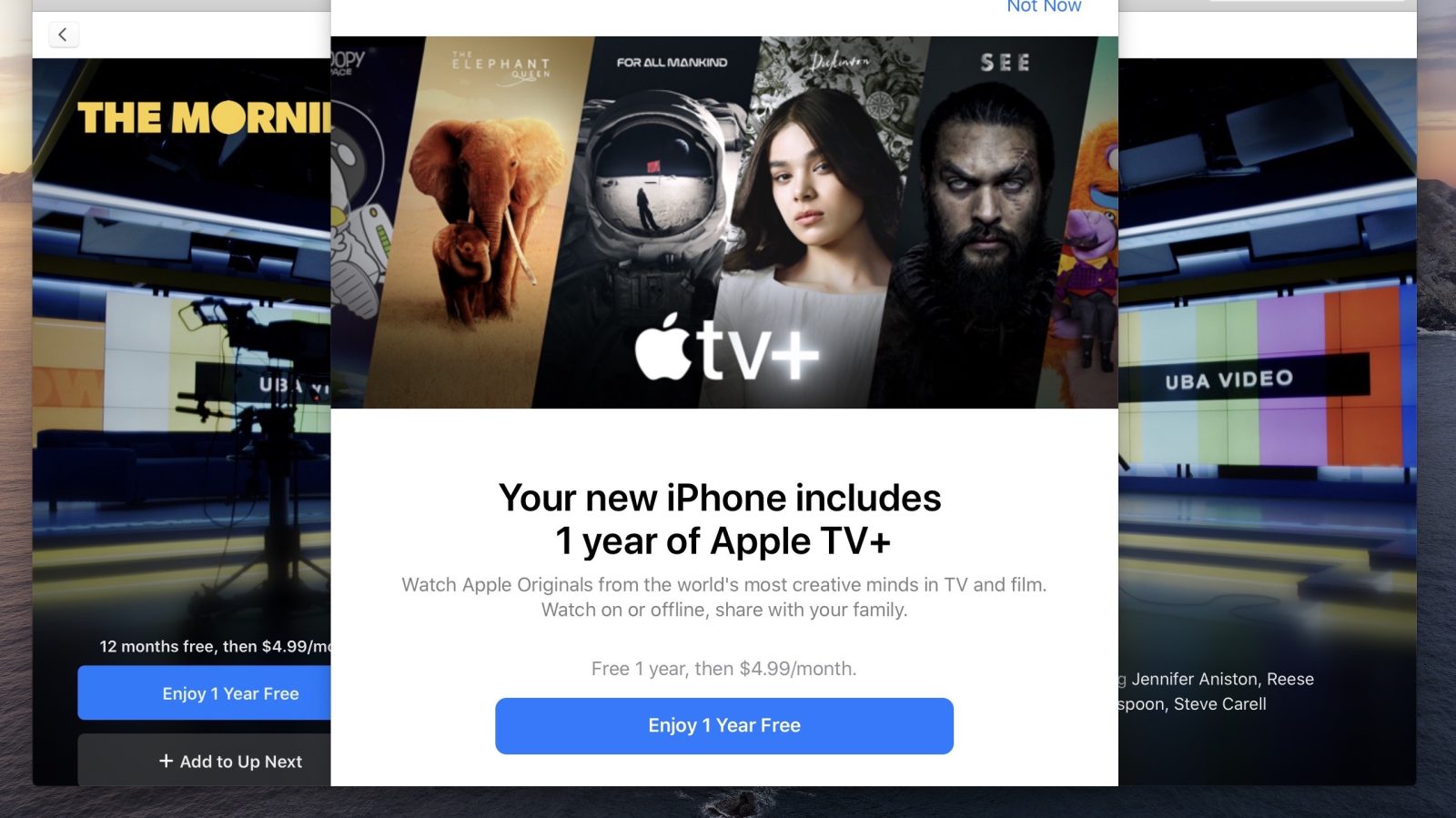 How to get free year Apple TV+ iPhone iPad Mac iPod touch Apple TV