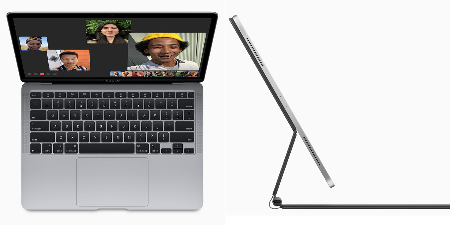 MacBook Air or iPad Pro Magic Keyboard combo