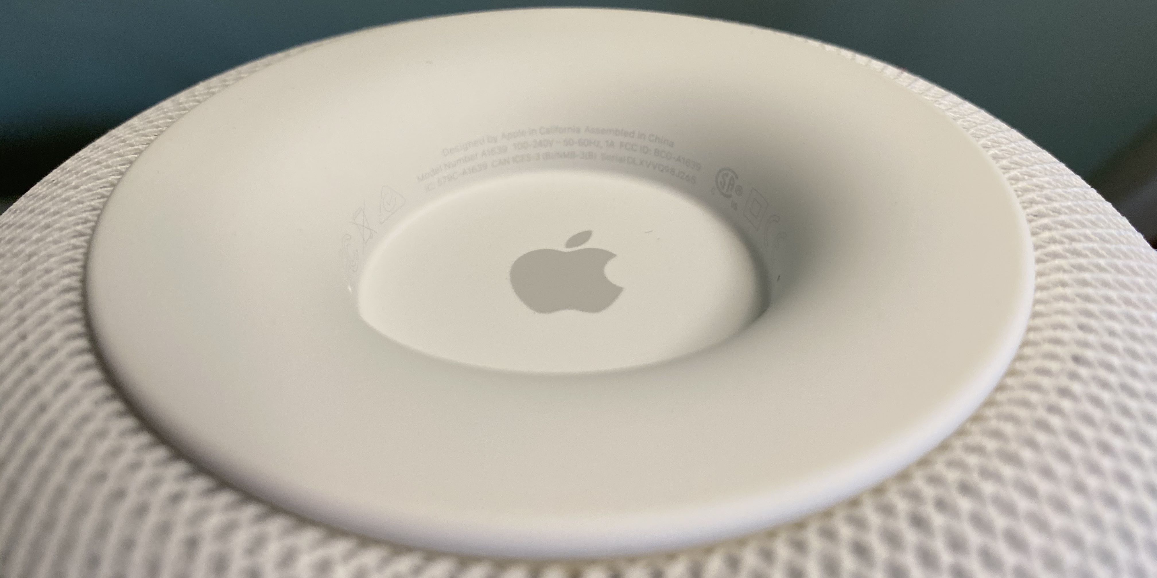 How to find serial number HomePod