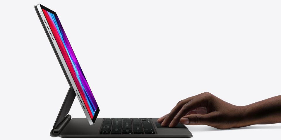 The Magic Keyboard does not endorse a touchscreen Mac