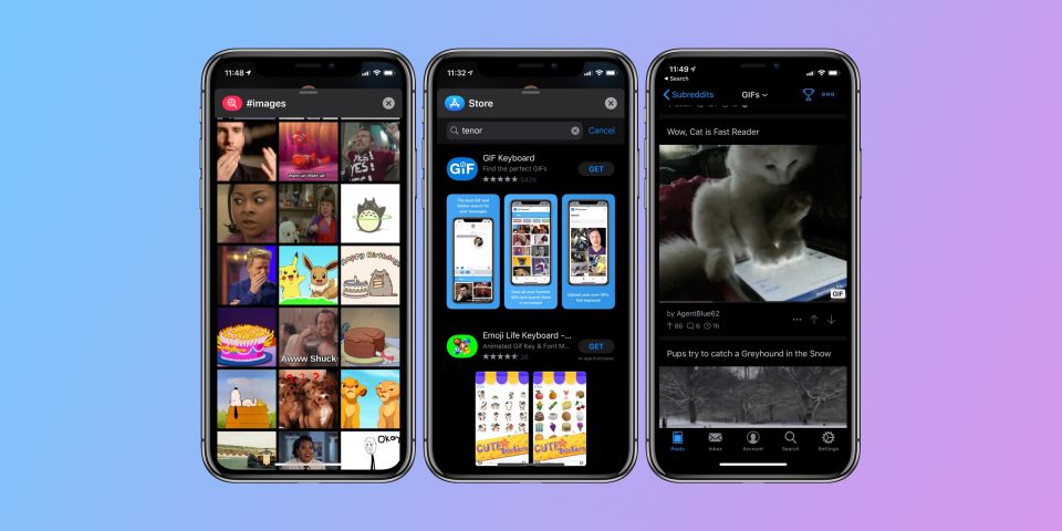 Giphy Alternatives iPhone and delte Giphy iMessage app