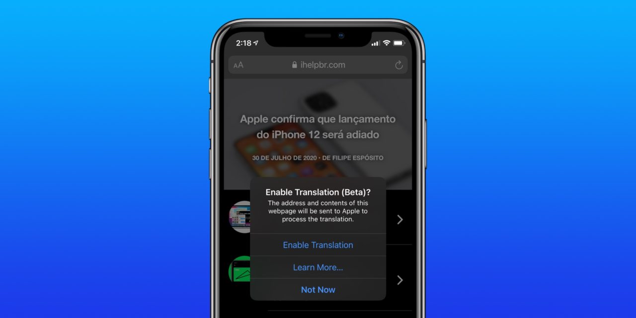 How to translate websites on iPhone and iPad with Safari in iOS 14