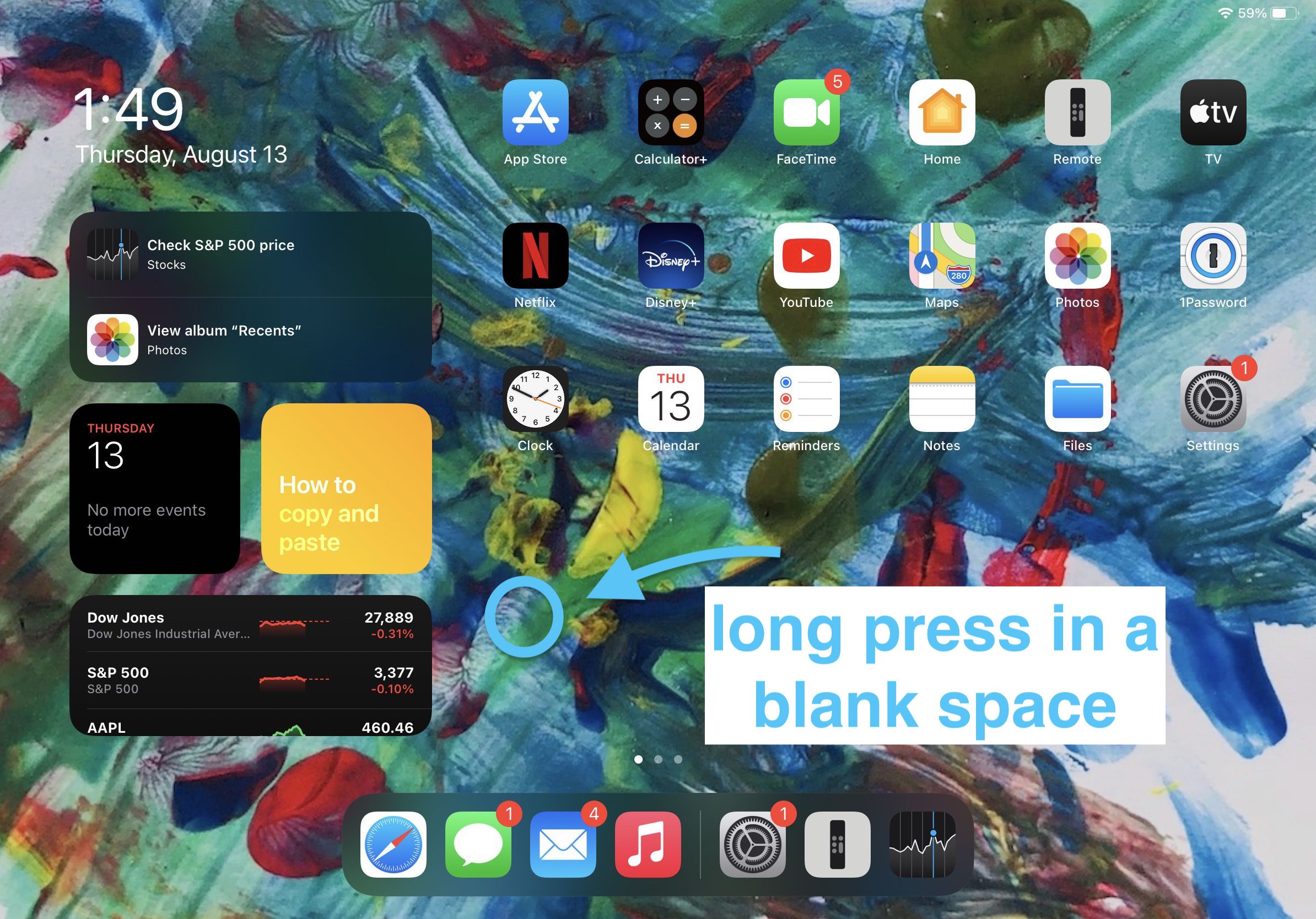 How to use iPad widgets in iOS 14 walkthrough 1
