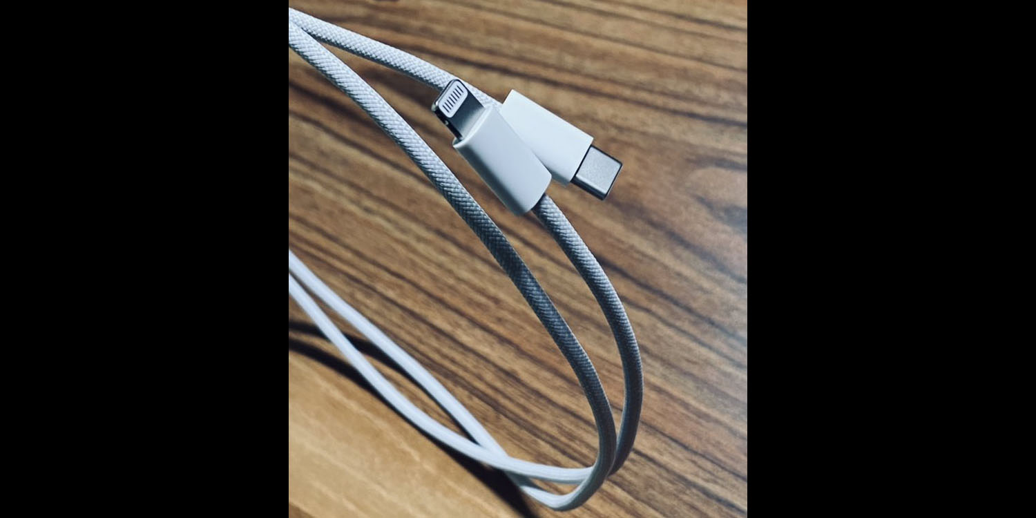 iPhone 12 braided cable