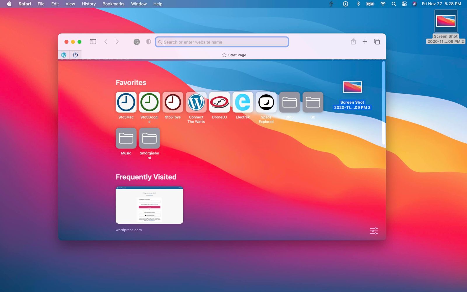 Set custom Safari backgrounds Mac walkthrough 3