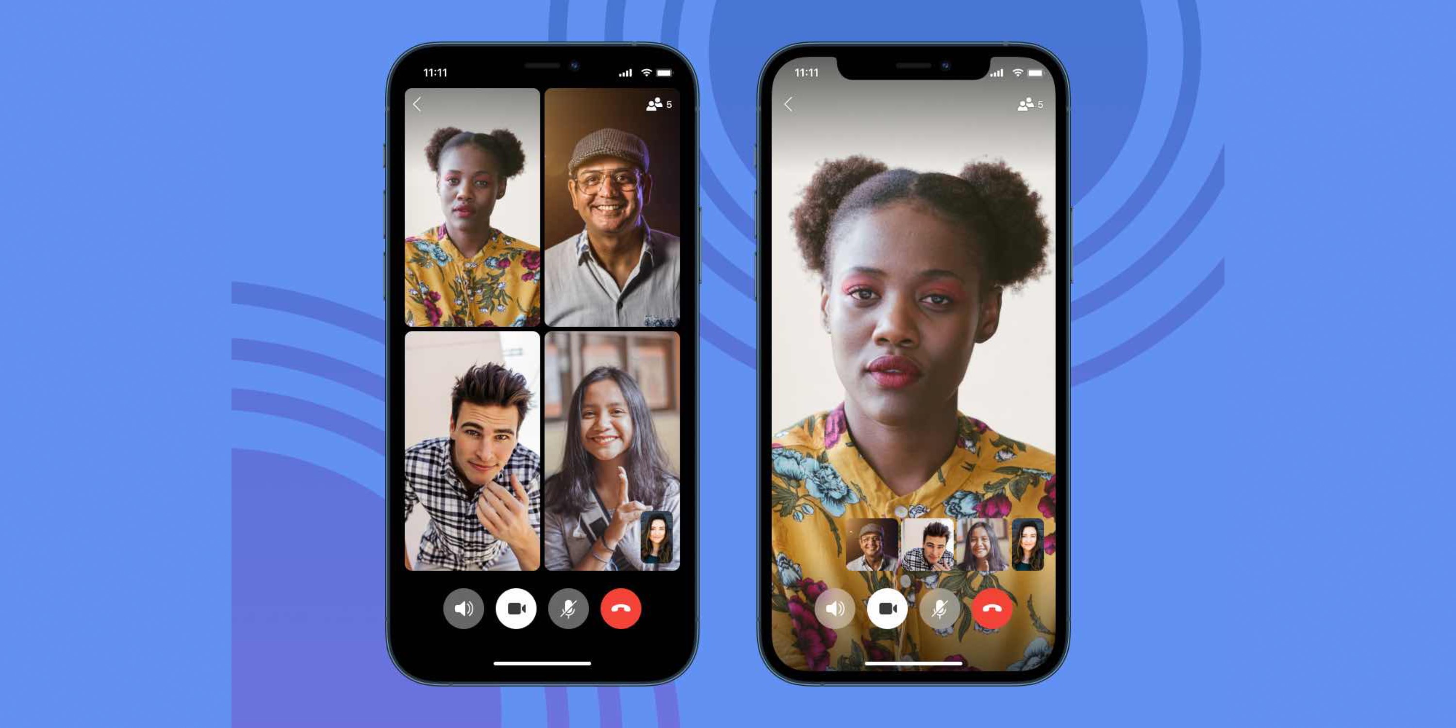 Encrypted group video calls in Signal app
