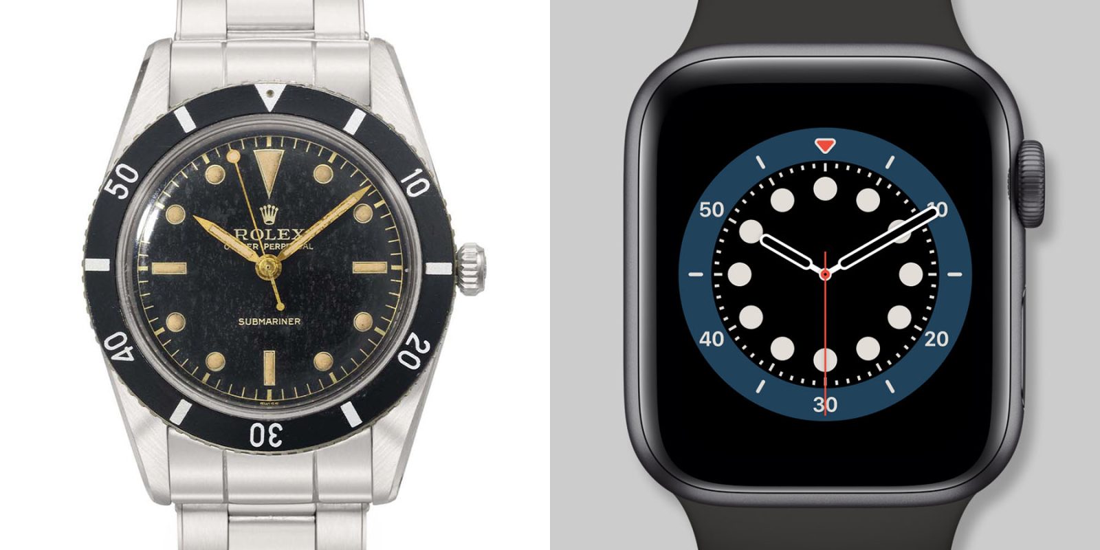 The iconic watches behind Apple Watch faces
