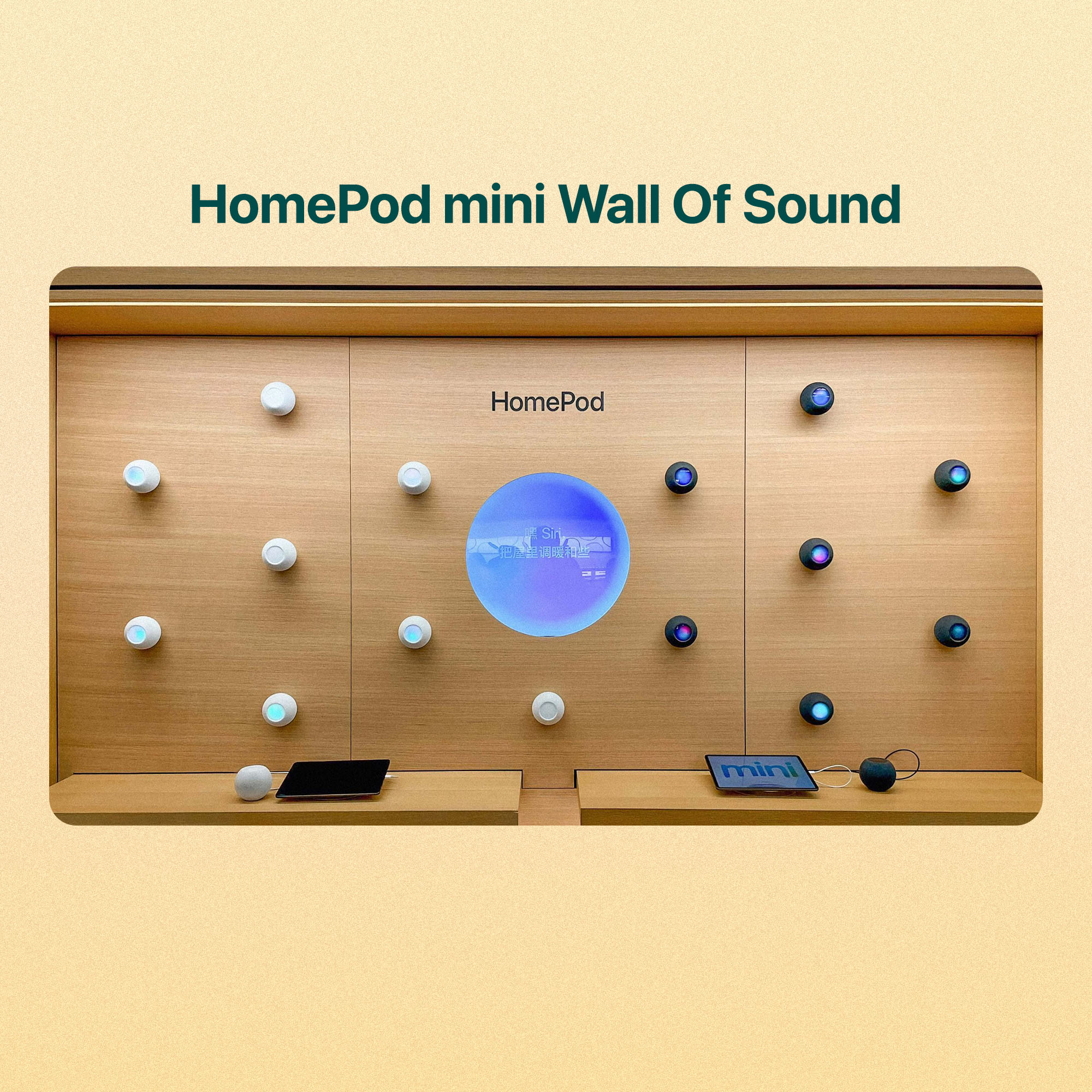HomePod mini Wall Of Sound