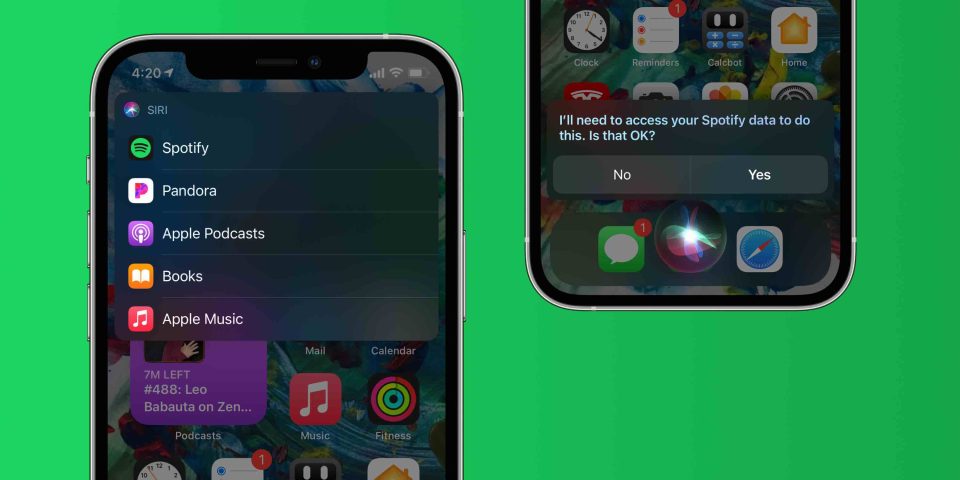 How to make Spotify the iPhone default when using Siri with iOS 14.5