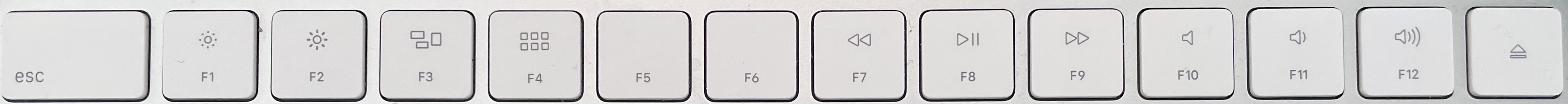 New Mac Magic Keyboard: What we'd like to see - old function keys