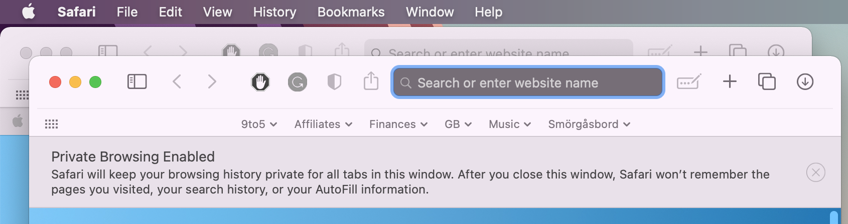 How to use Private Browsing on Mac walkthrough 2