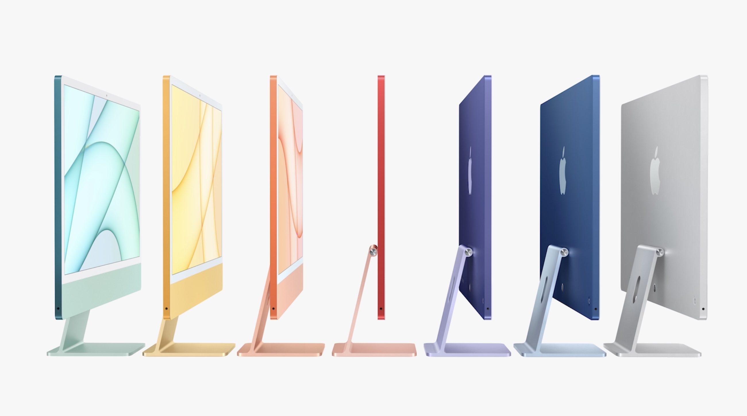 2021 iMac - all colors