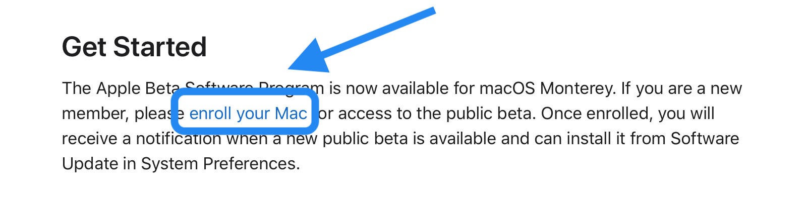 Install macOS Monterey public beta - walkthrough 3