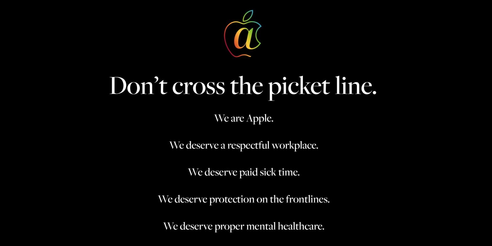 Apple employee walkout