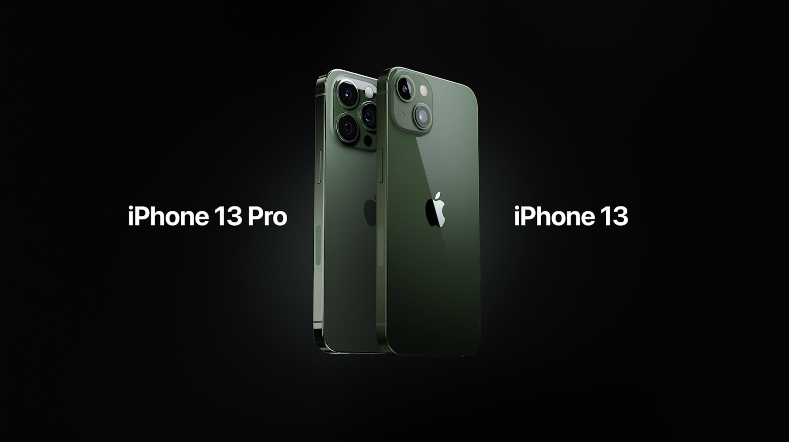 Green iPhone 13 announced at Apple's Peek Performance event.