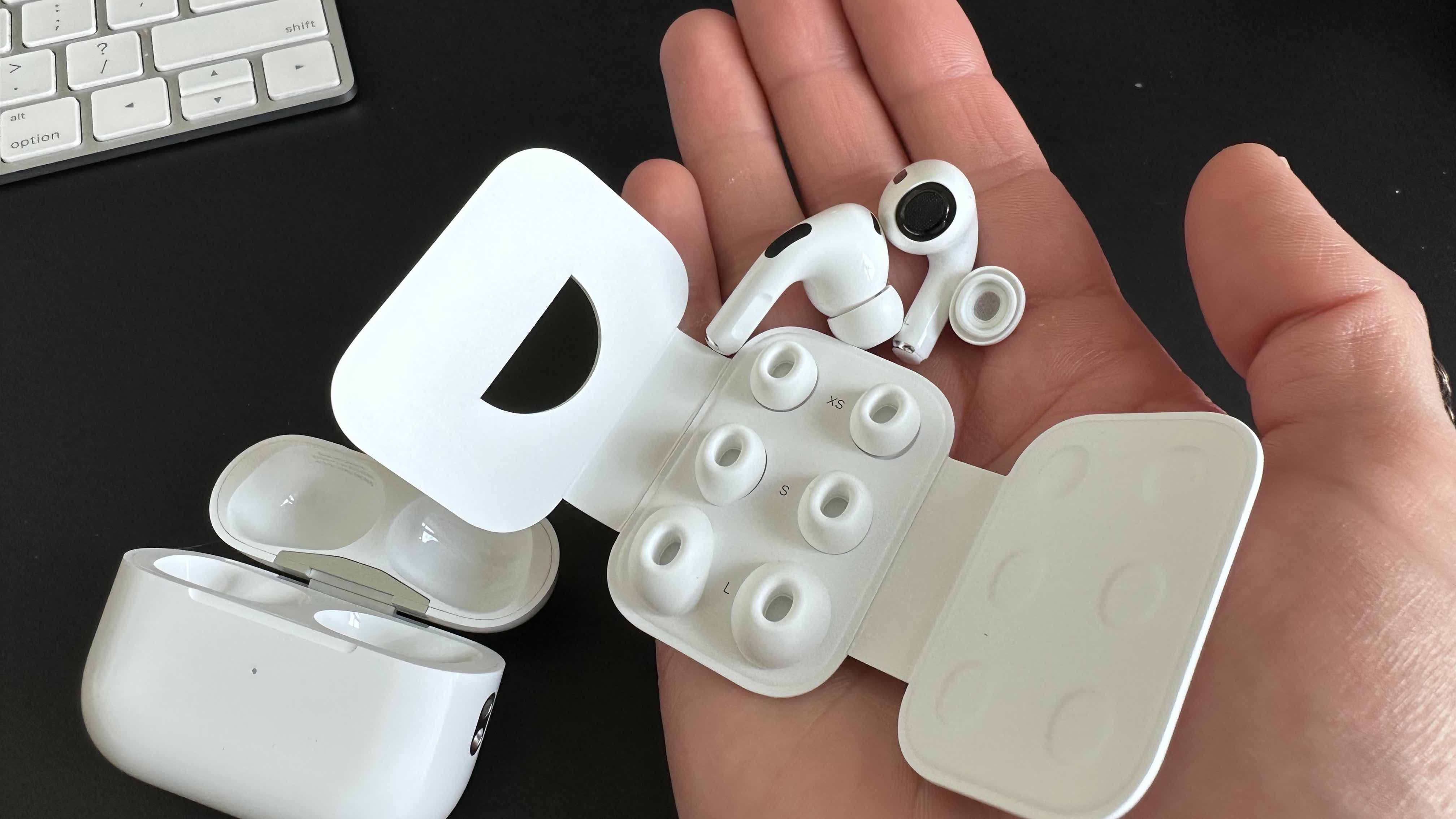 Change AirPods Pro ear tips
