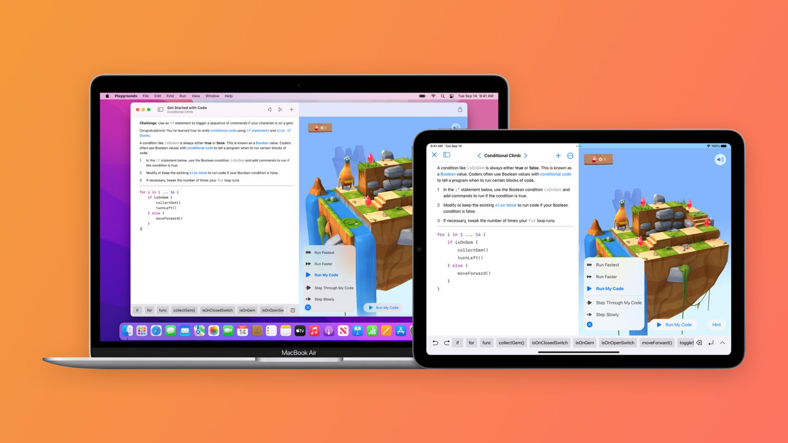 Swift Playgrounds updated with improved iPad interface and machine learning lessons