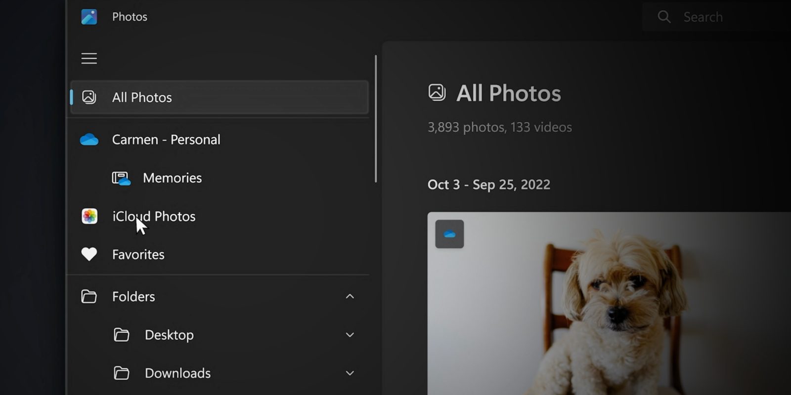 Microsoft now rolling out iCloud Photos integration with Windows 11 for users