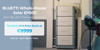 Bluetti EP600 whole-home solar power system