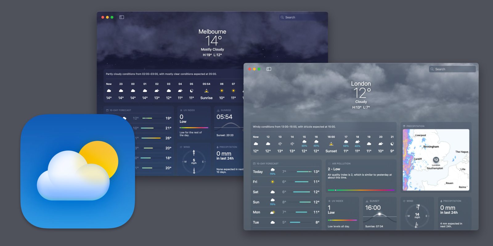Apple Weather Mac App