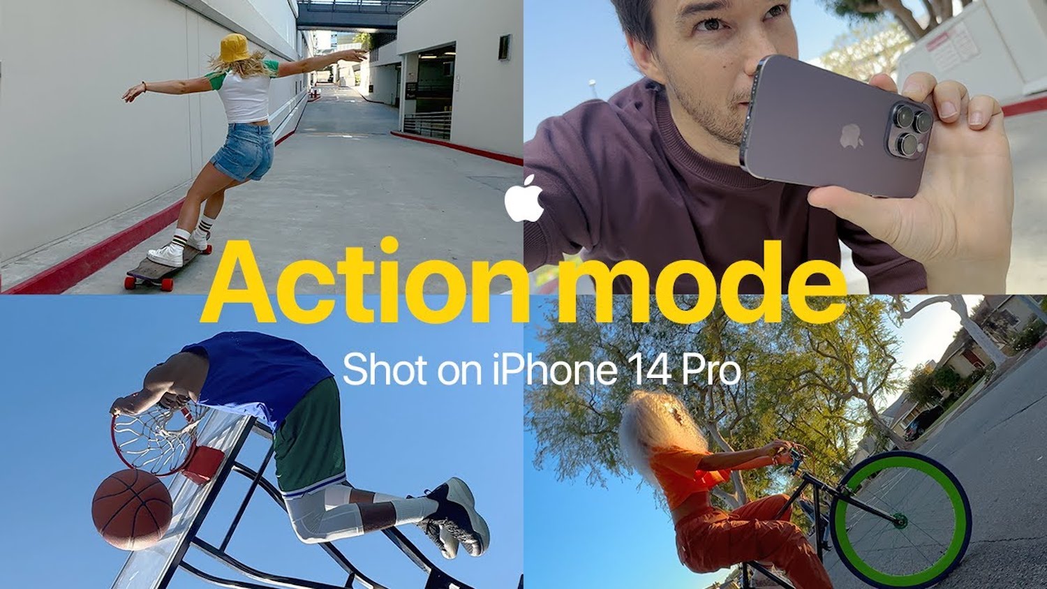 iPhone 14 action mode