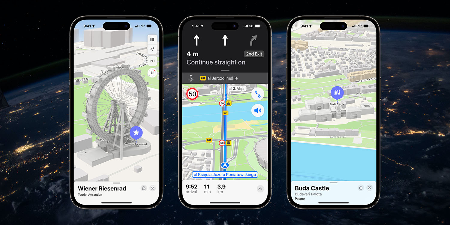 New Apple Maps features | Screengrabs