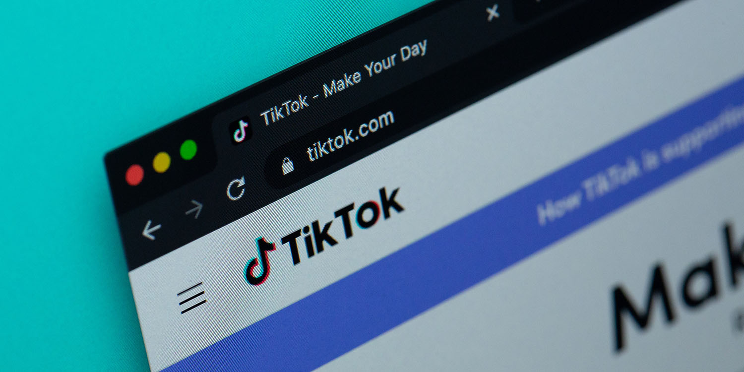 TikTok ads | TikTok website viewed on a Mac