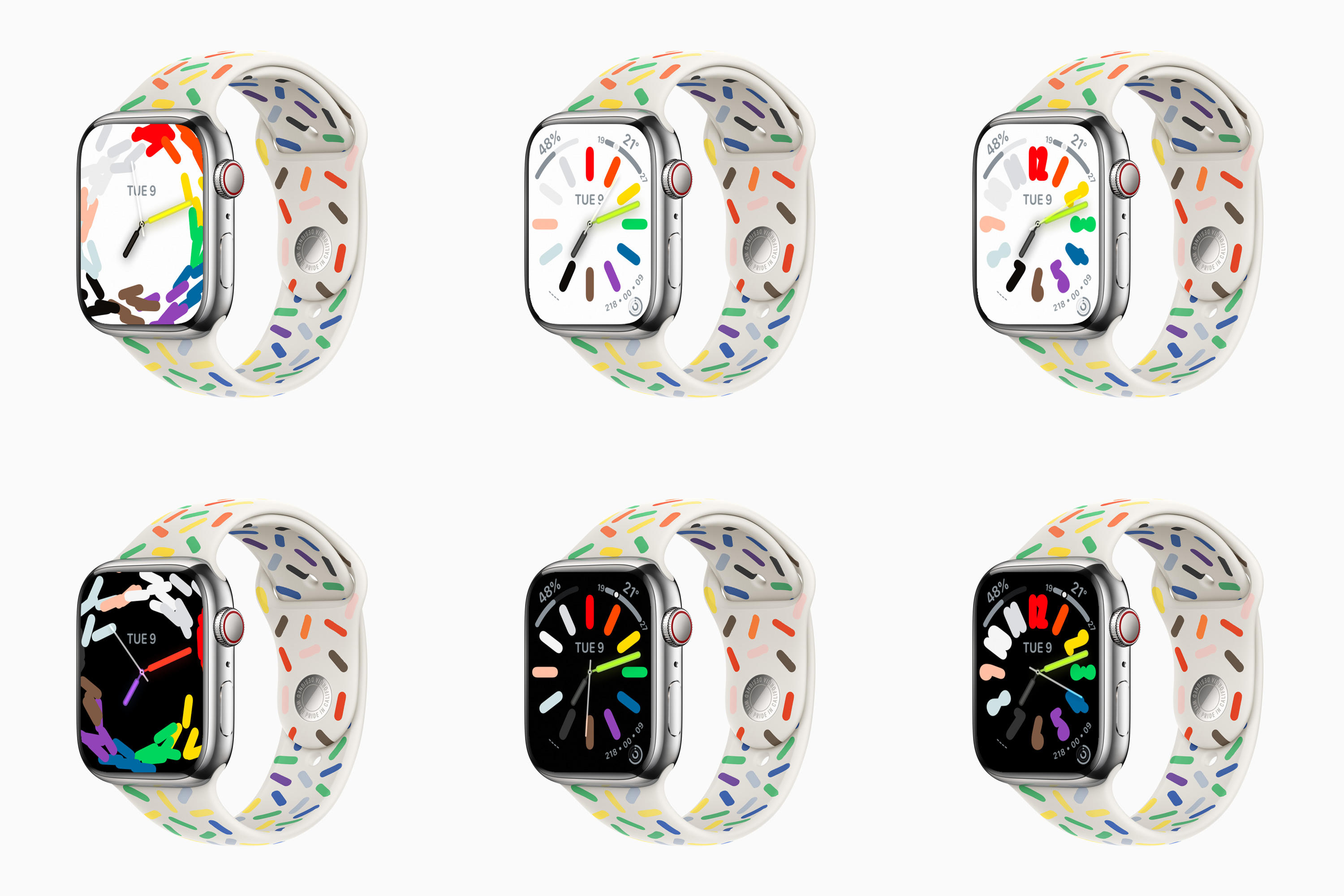 Here's a closer look at the new 2023 Pride theme for Apple Watch and iPhone