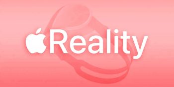 Reality Pro headset significantly compromised | Mockup under Apple Reality wording