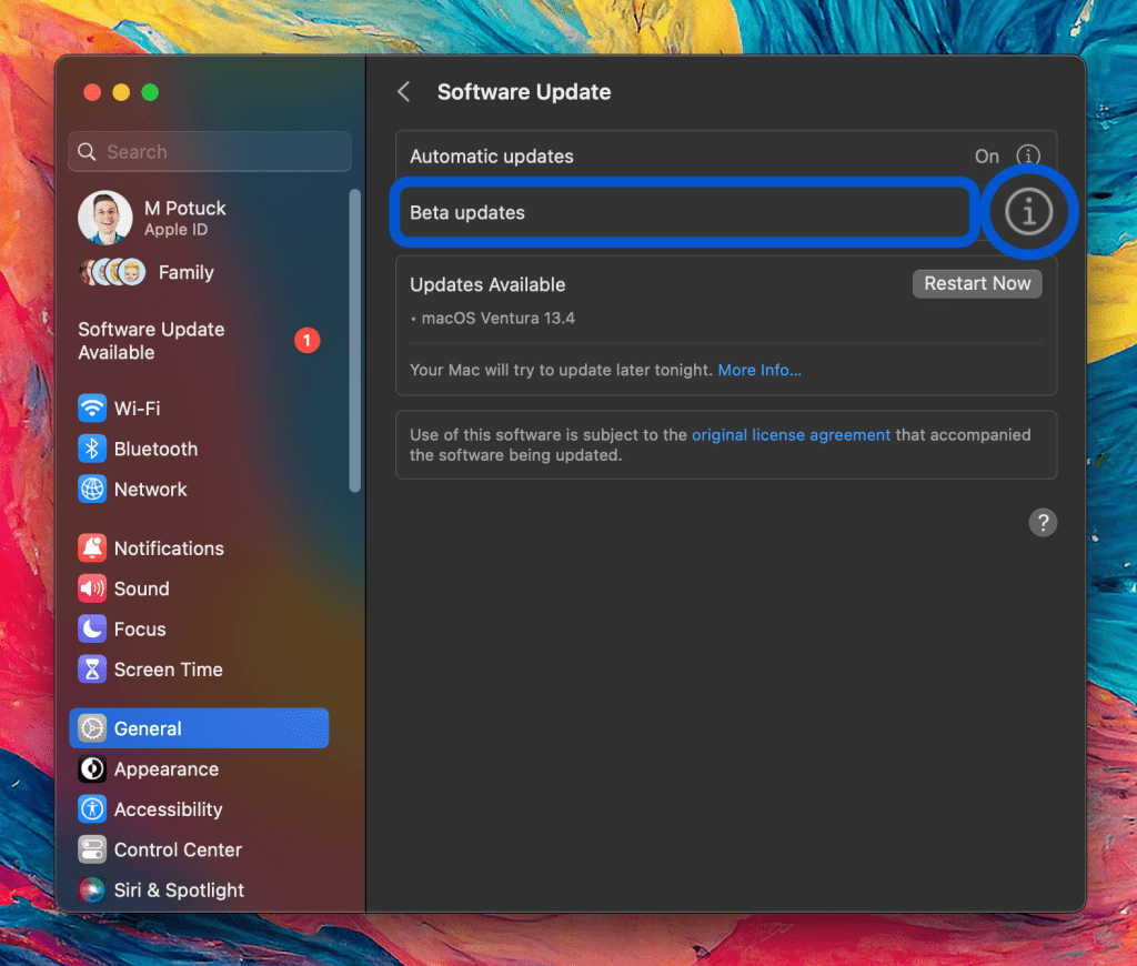 install macOS Sonoma beta 2