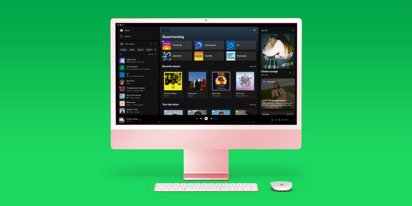Spotify new desktop
