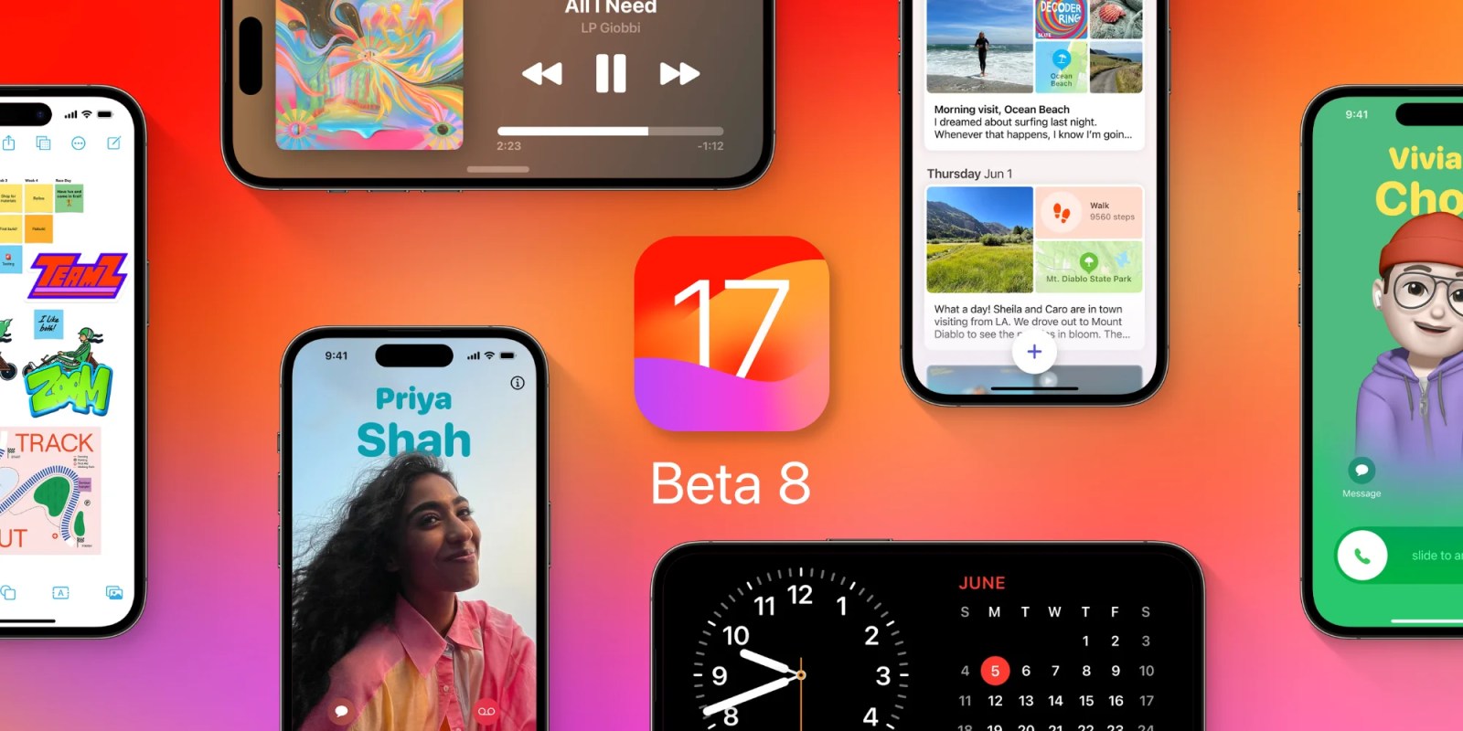 iOS 17 Beta 8