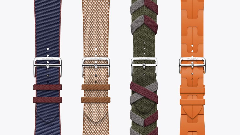 FineWoven material Apple Watch band by Hermes