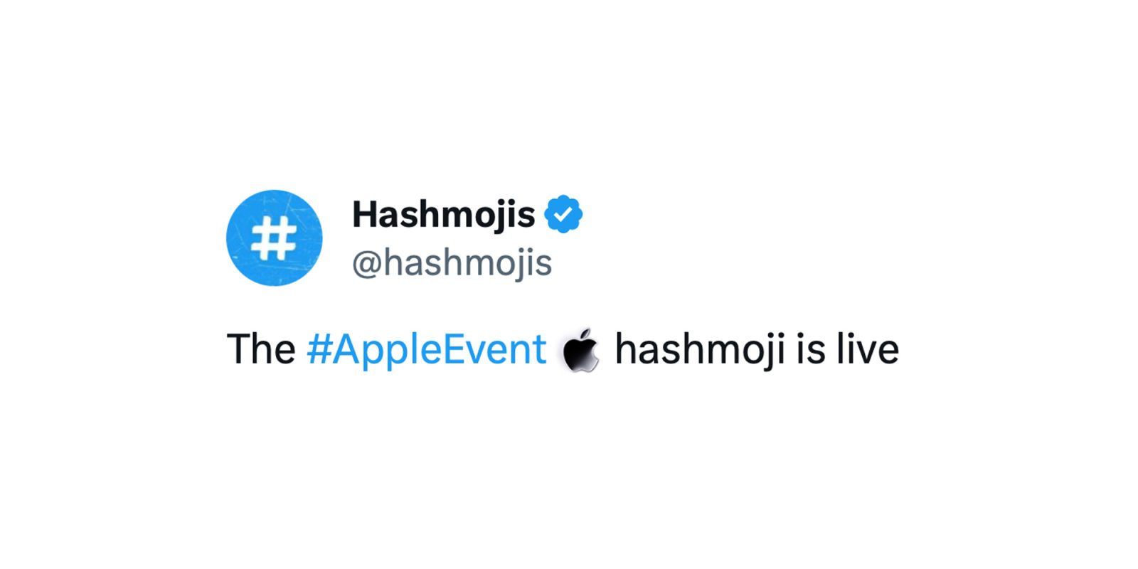 Apple promoting its upcoming 'Scary fast' event on X with #AppleEvent hashmoji