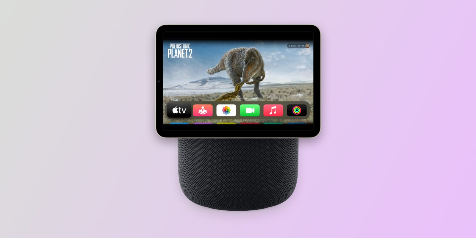 Apple testing tvOS 17 on an iPad mini as it works on HomePod with a screen
