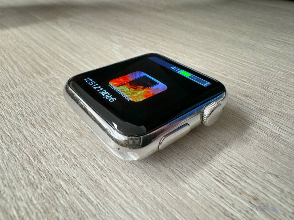 This is one of the earliest pre-production Apple Watch prototypes ever found