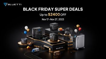 Bluetti offering special discounts on its portable power stations during Black Friday